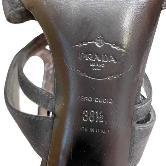 Prada authentic Black Platform Heels - Picture 8 of 11